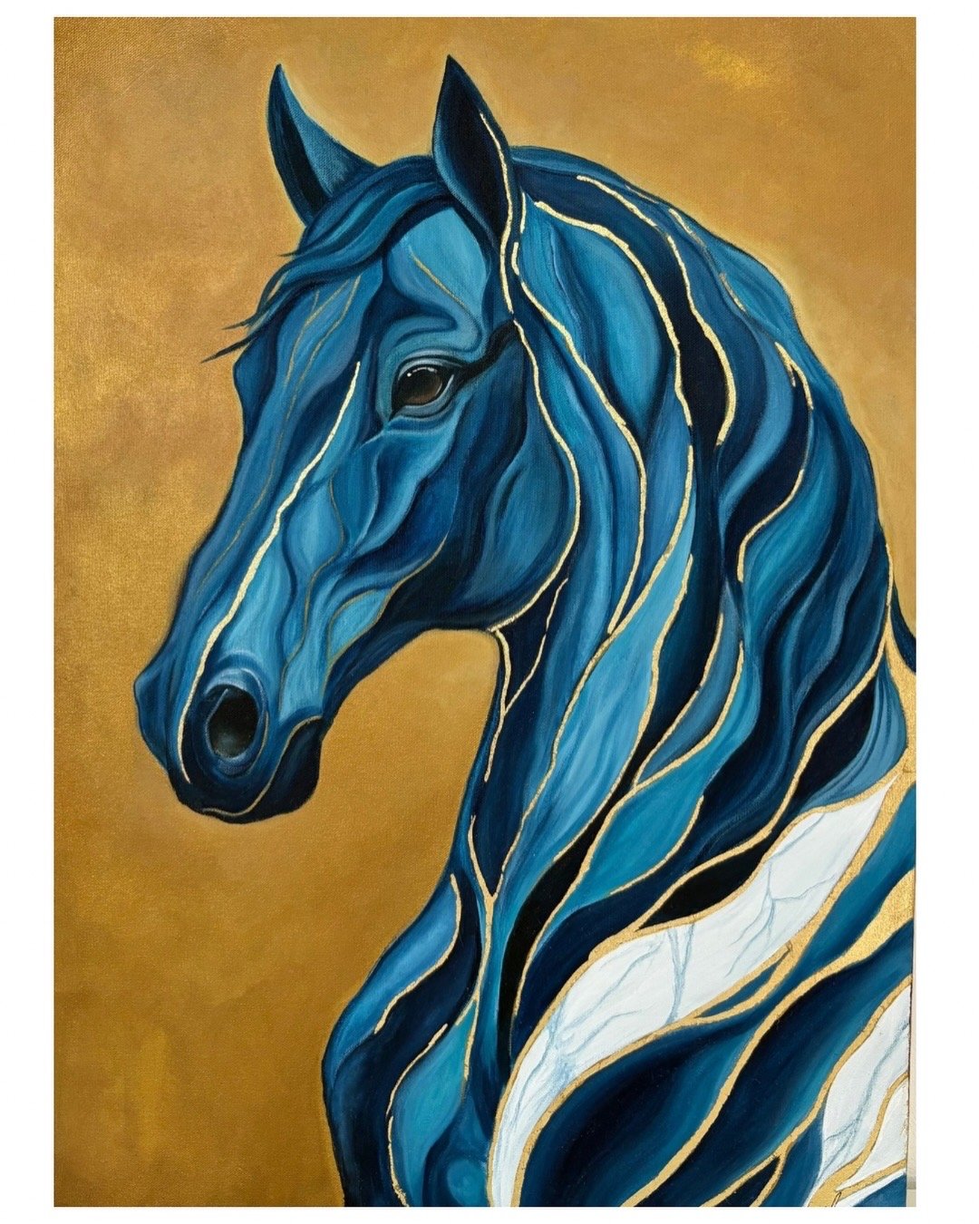 Equinoccio Azul acr&iacute;lico